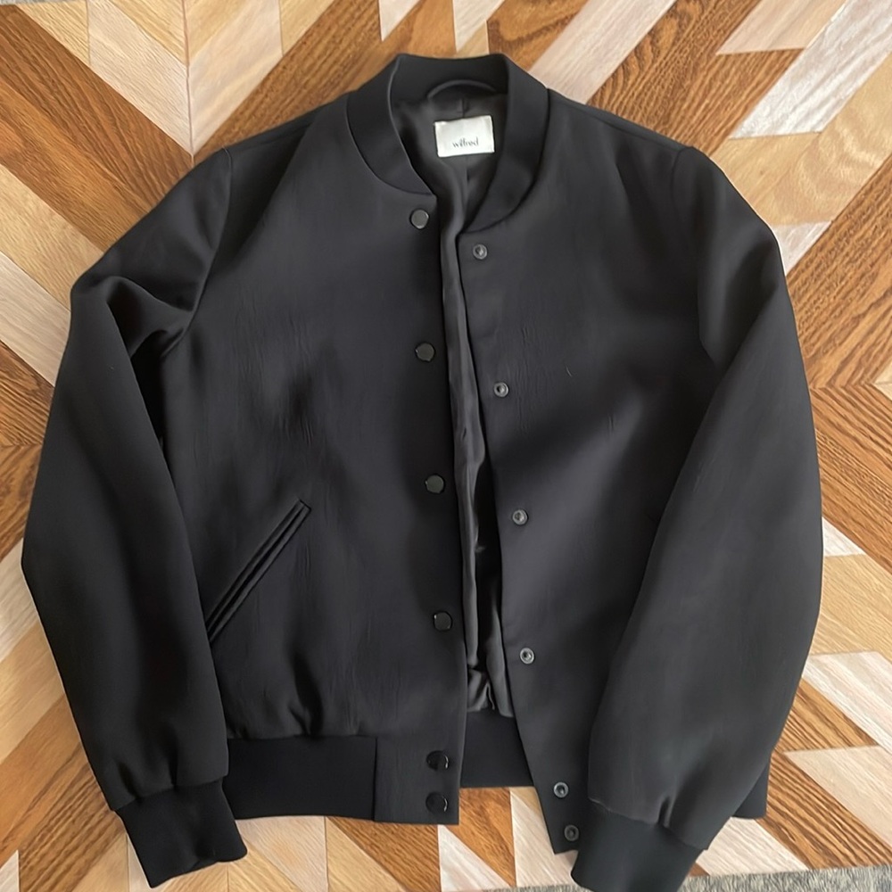 Wilfred Dressy Bomber Jacket Sz XS